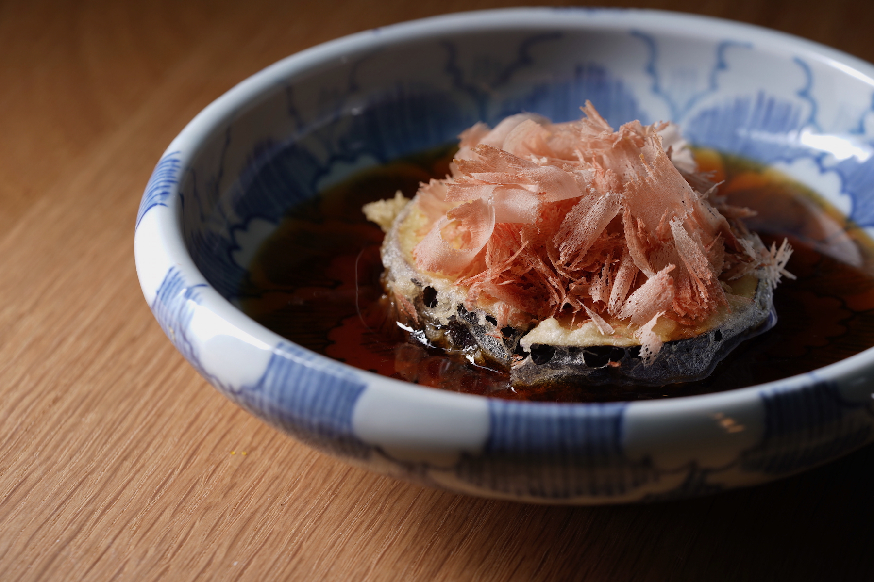 加茂茄子、削りたてかつお節